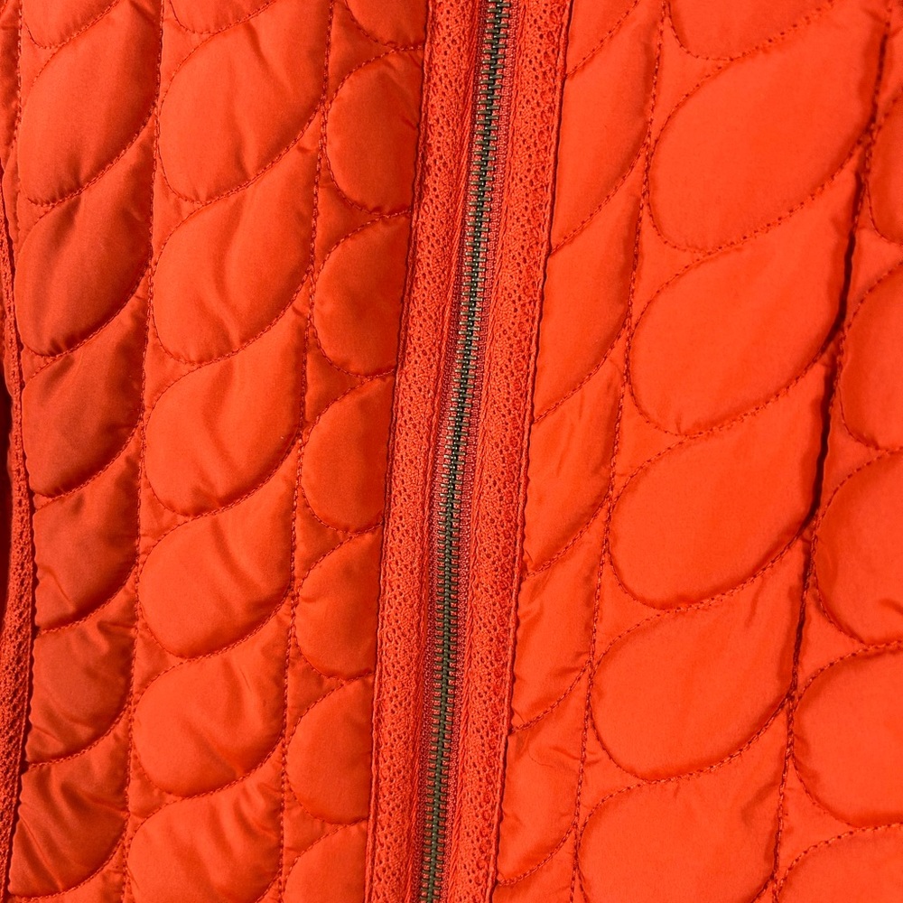 Chico’s Orange Quilted Vest - Picture 4 of 5